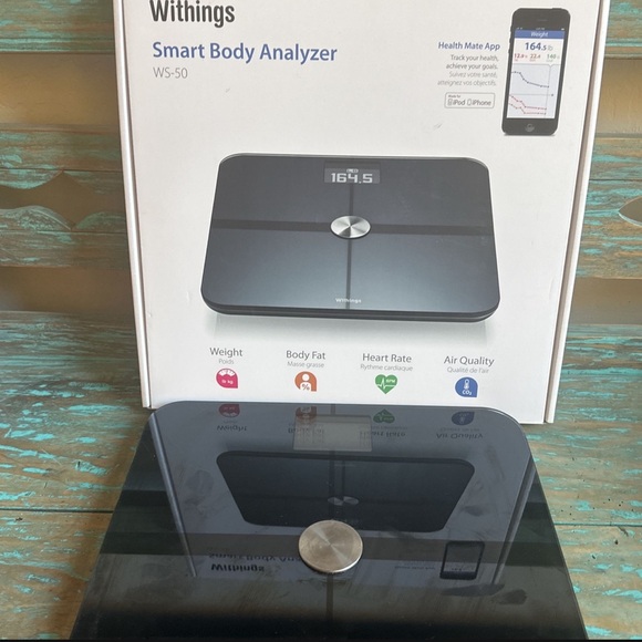 Withings Smart Body Analyzer Scale WS-50 With Original Box and Guide - Picture 1 of 8